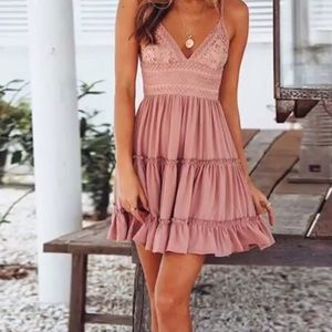 Baby Pink Summer Dress